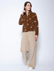 Blueberry Italia - Fiona - Embroidered Needle Jacket