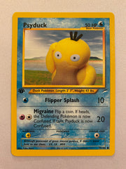 Psyduck  79/105  Common 1st Edition  Pokemon Card Near Mint