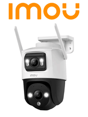 IMOU Cruiser Dual 8MP (IPC-S7XN-8M0WED) -  Cámara IP PT Wifi Dual de 8MP con lente fijo y PT de 3MP  visión nocturna de 30m  micrófono y altavoz integrados  audio bidireccional y inteligencia artificial #LoNuevo