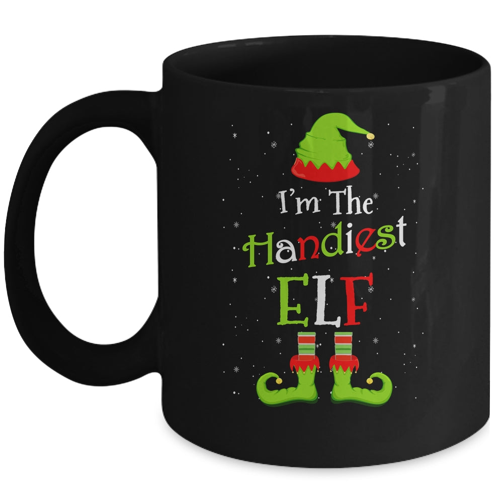 I'm The Handiest Elf Family Matching Funny Christmas Group Gift Mug Coffee Mug | Teecentury.com