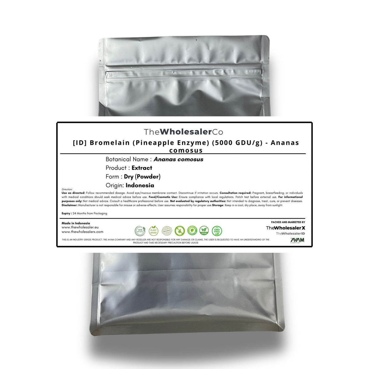 [ID] Bromelain (Pineapple Enzyme) (5000 GDU/g) - Ananas comosus