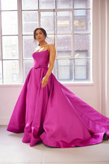 Jett wedding dress color hot pink