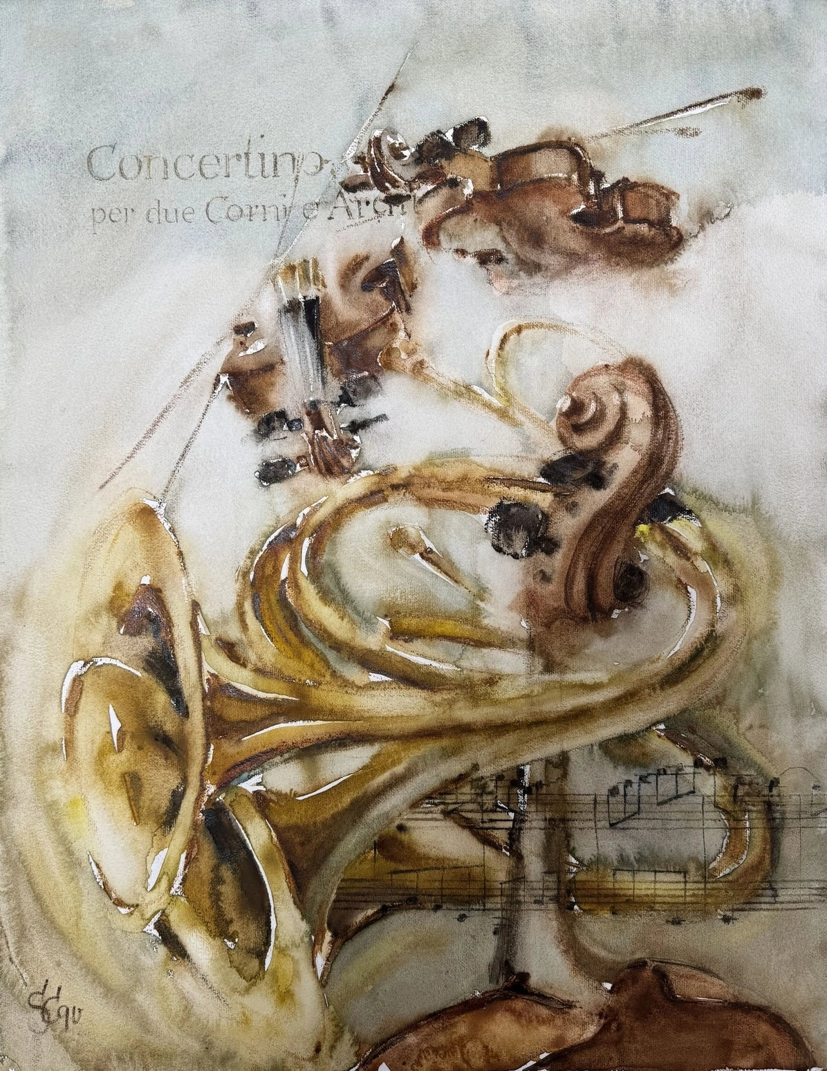 Joachim Jo Schilling: Concerto per corni e archi - Mozart