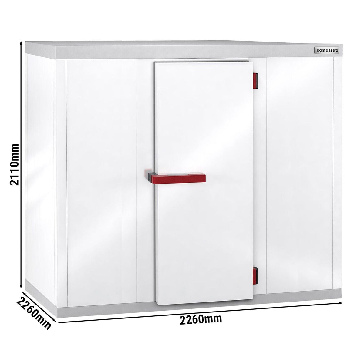 Komora chłodnicza - 2260x2260mm - 8,60m³