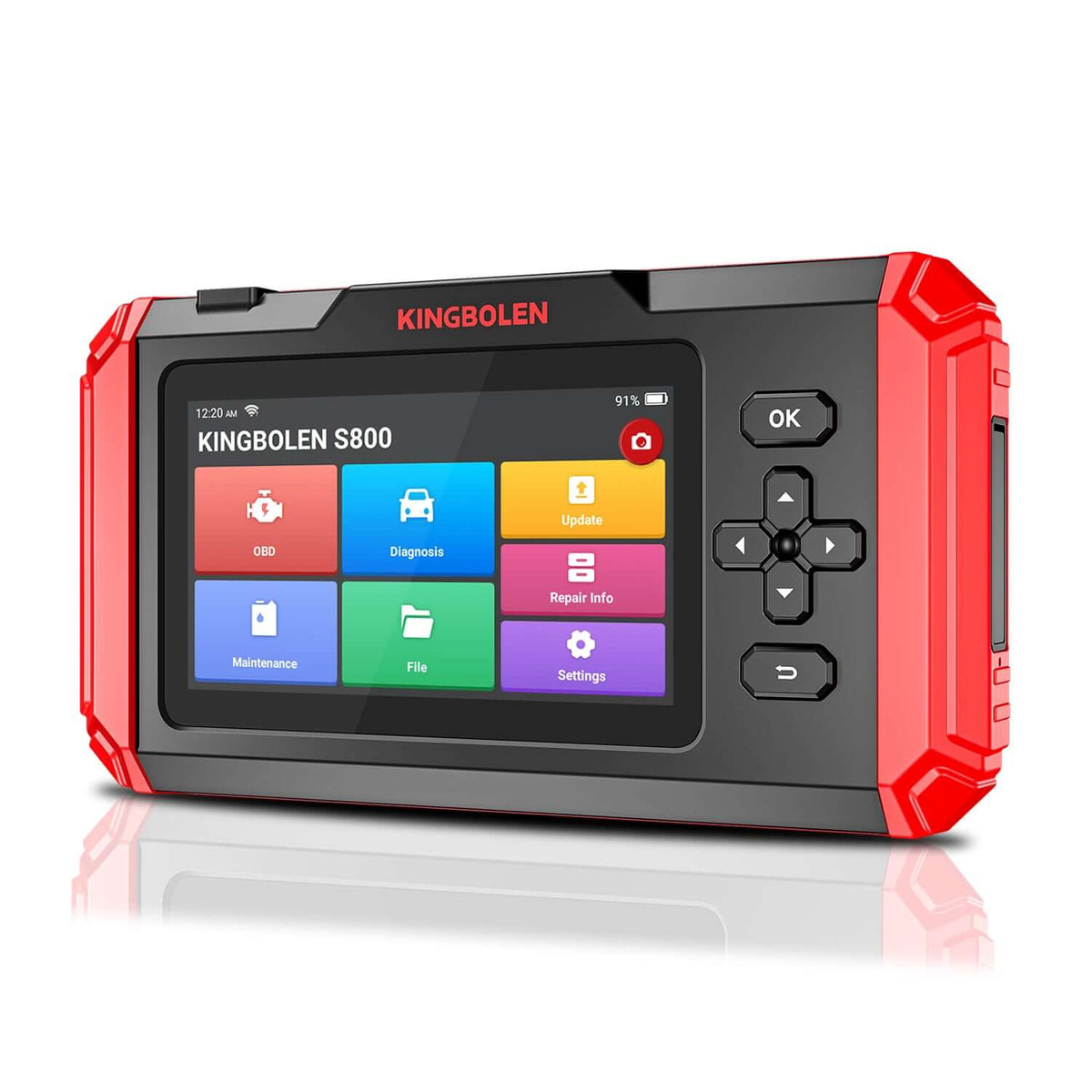 KINGBOLEN® S500 S600 S800 4 Systems OBD2 Scanner with Reset Functions S800 15 Reset Service
