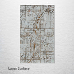 Merriam, Kansas Street Map
