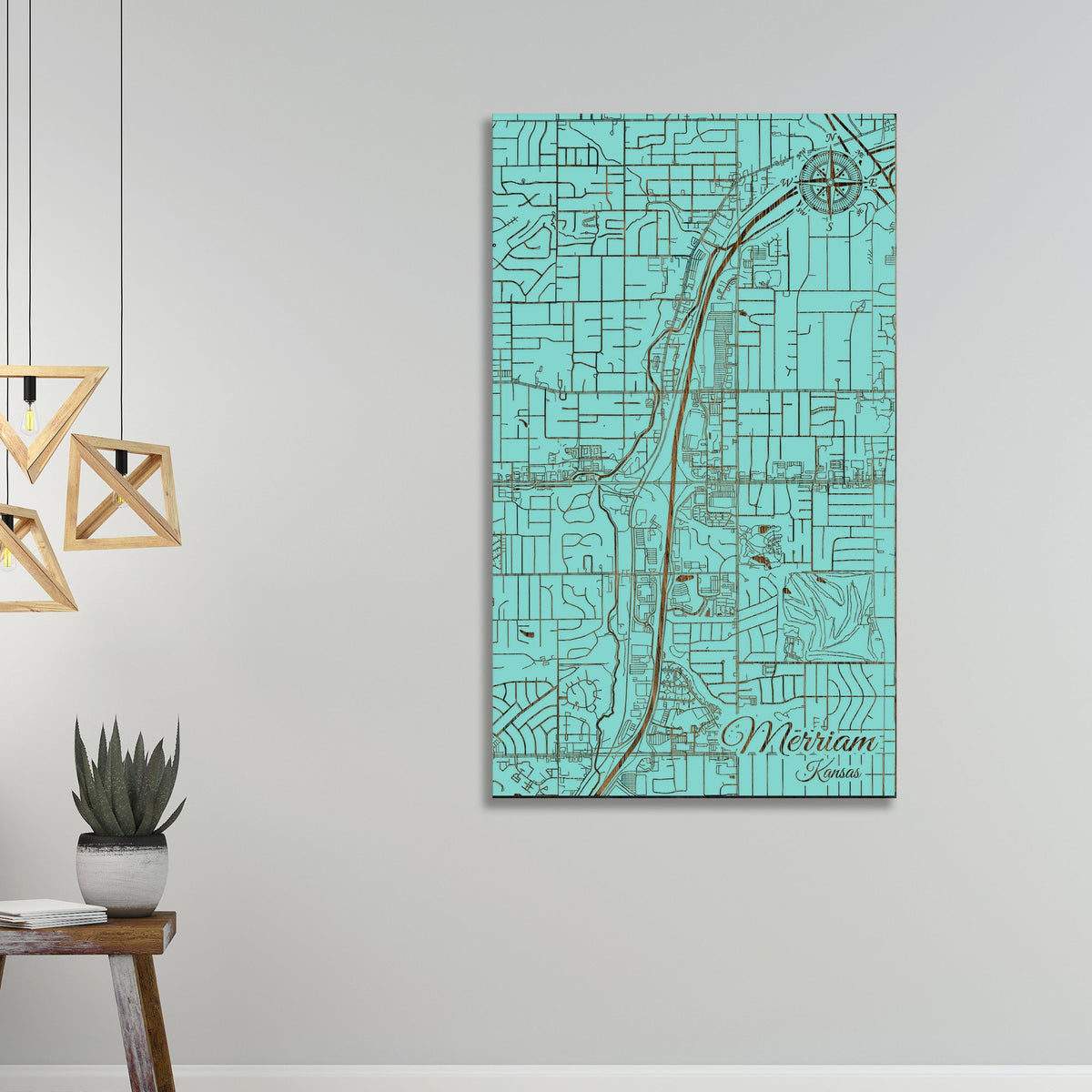 Merriam, Kansas Street Map