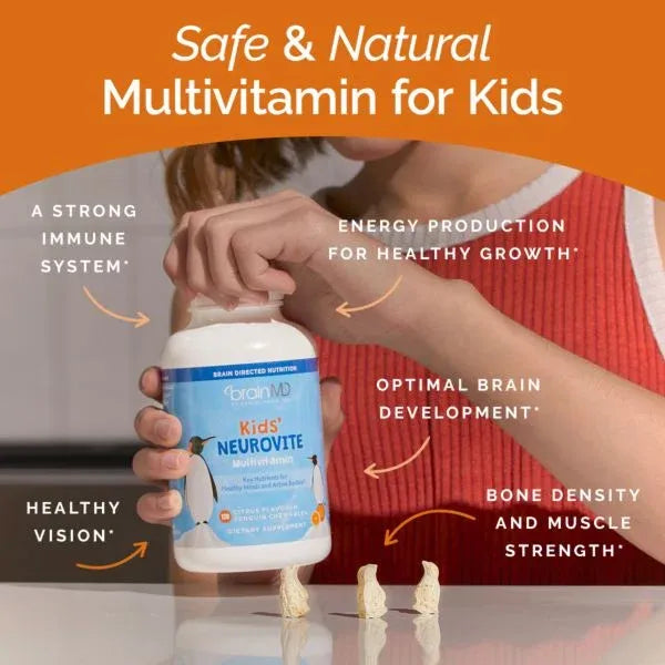 Kids' NeuroVite Orange by Brain MD Label