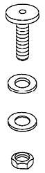 KOHLER K-43402-CP Escutcheon Assy, Liftrod