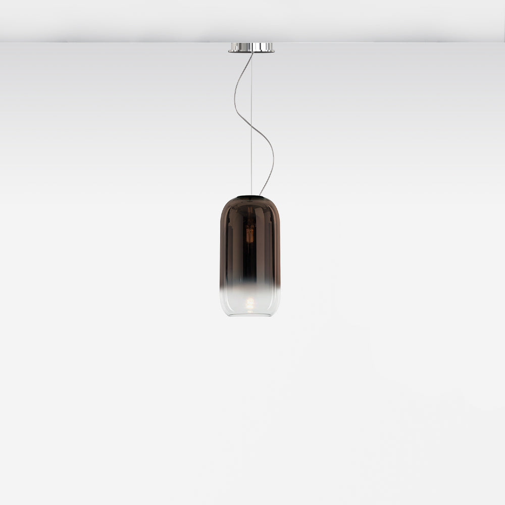 Artemide-Gople-1406068A-Gople Mini Suspension-Bronze