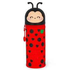 Ladybug Kawaii Two In One Silicone Pencil Case by Legami