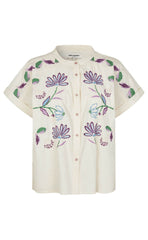 Lollys Laundry Skjorte - Mya - Creme