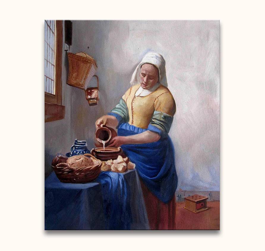 Johannes Vermeer – Het Melkmeisje