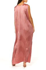 Dark Peach Under Dress (7475081216227) تحت عباية