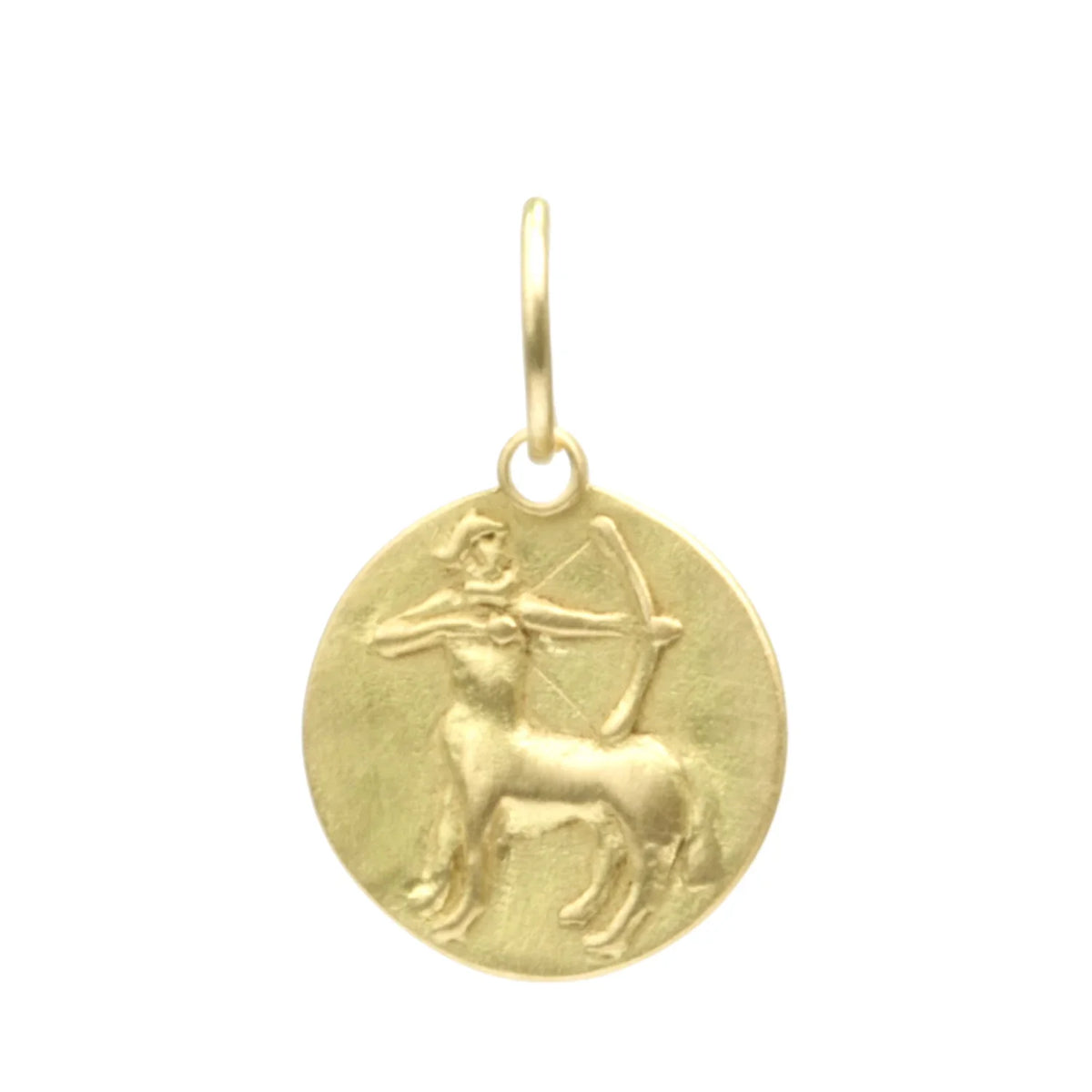 Sagittarius Pendant in 18k Yellow Gold
