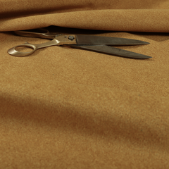 Modena Soft Velvet Material Furnishing Fabric Gold Colour