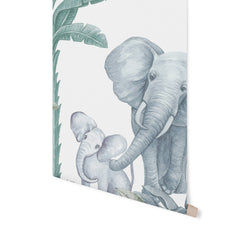 Monochorme Jungle Elephant Colorful GAE925