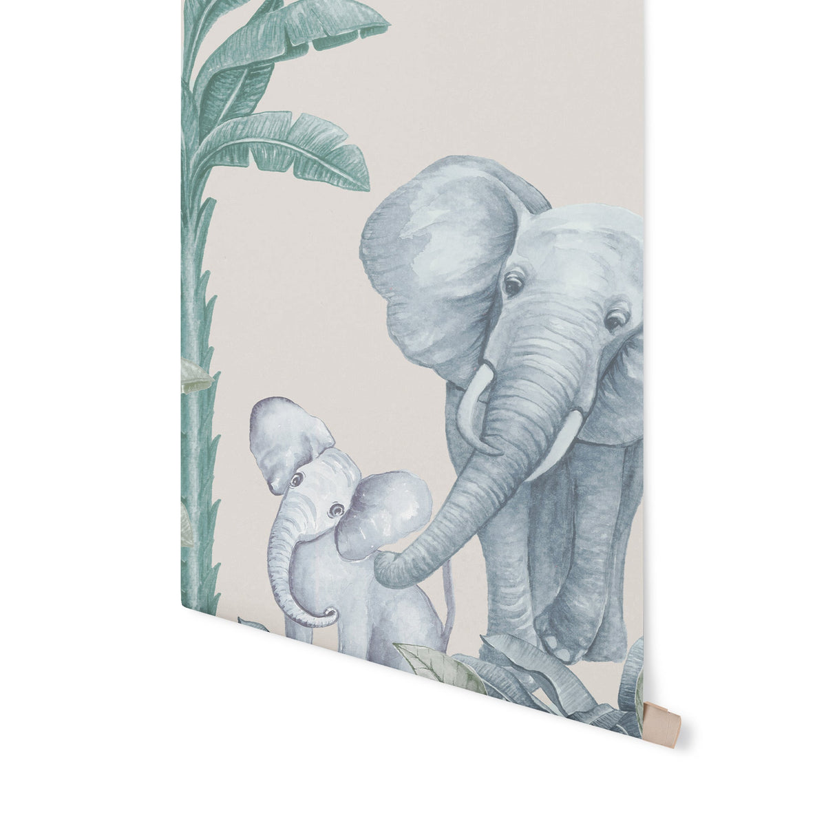 Monochorme Jungle Elephant Colorful GAE925