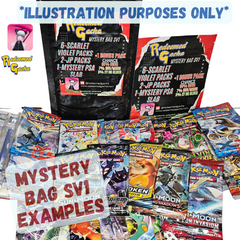 Pokémon MYSTERY Bag Ver. 3 - 9 Packs + 1 PSA graded card