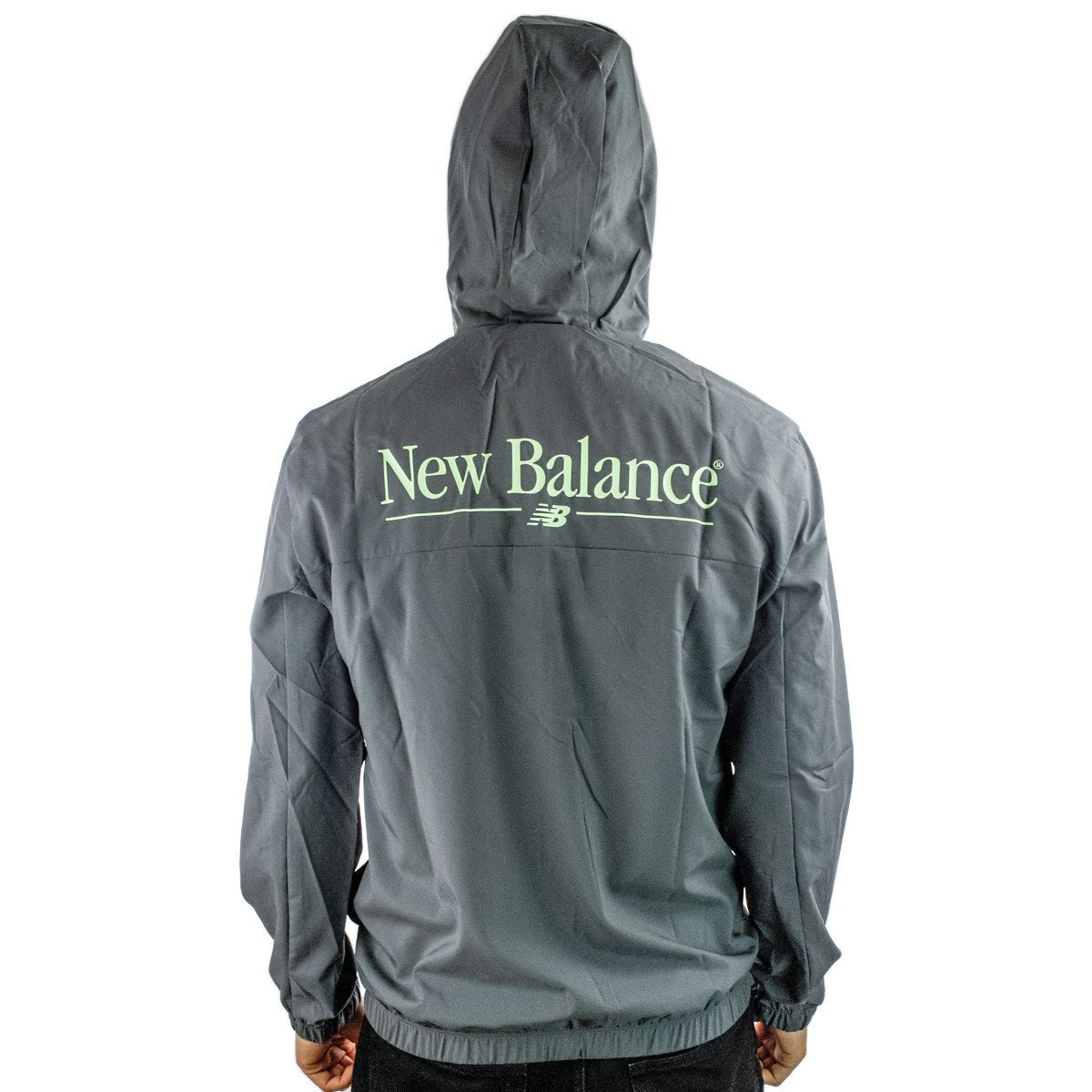 New Balance Reimagined Woven Graphic Jacke MJ53527-GT-