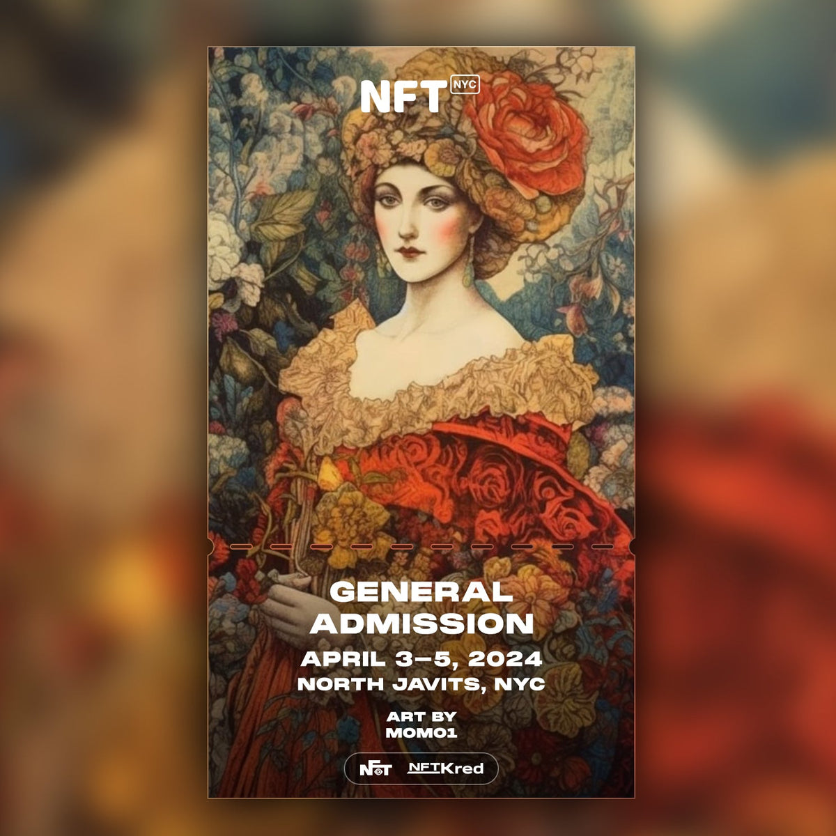 Mai ELBastawessy/ Momo1 - NFT.NYC 2024 NFT Ticket - General Admission