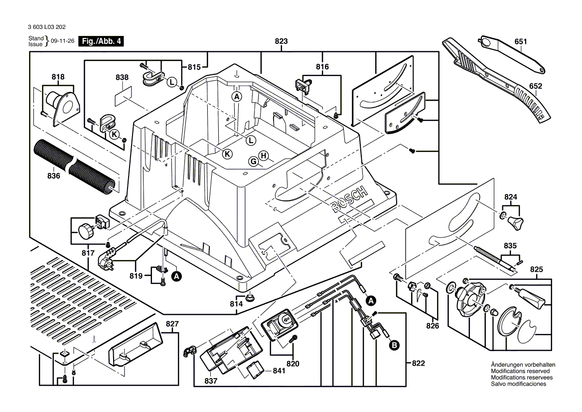 New Genuine Bosch 1609203P39 Sliding Guide
