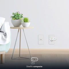 Nexxt Solutions Enchufe Inteligente Wi-Fi con Tecnología Matter, NHP-S611M