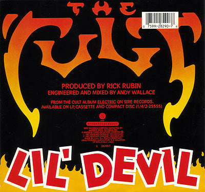 The Cult : Lil' Devil (7", Single, Promo)