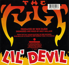 The Cult : Lil' Devil (7", Single, Promo)