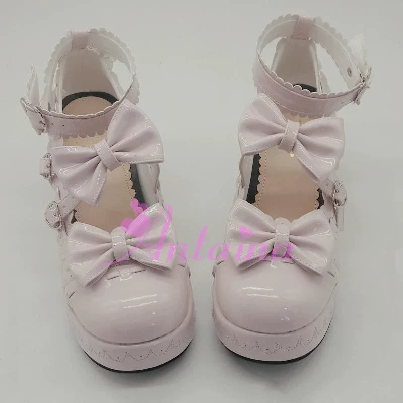 Antaina~Sweet Lolita Shoes Platform Shoes Multicolor 37996:578262