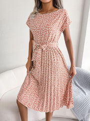 Geplissenes Sommerkleid