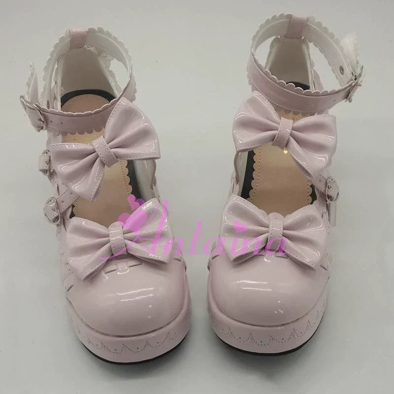 Antaina~Sweet Lolita Shoes Platform Shoes Multicolor 37996:578240