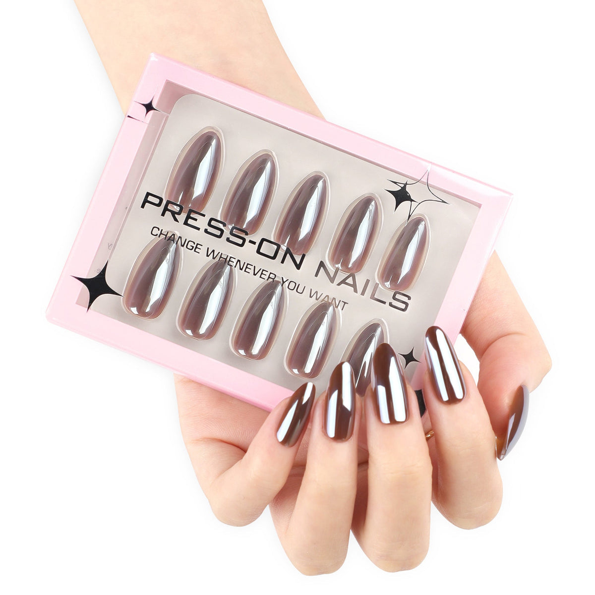 15 Sizes-30 Pcs Press On Nails GD61