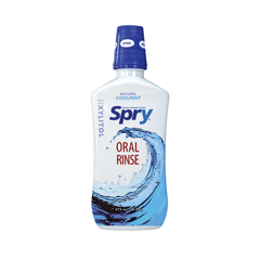 Xlear Spry Coolmint Xylitol Oral Rinse Mouthwash 16 fl oz PATIENT ONLY - Health As It Ought to Be