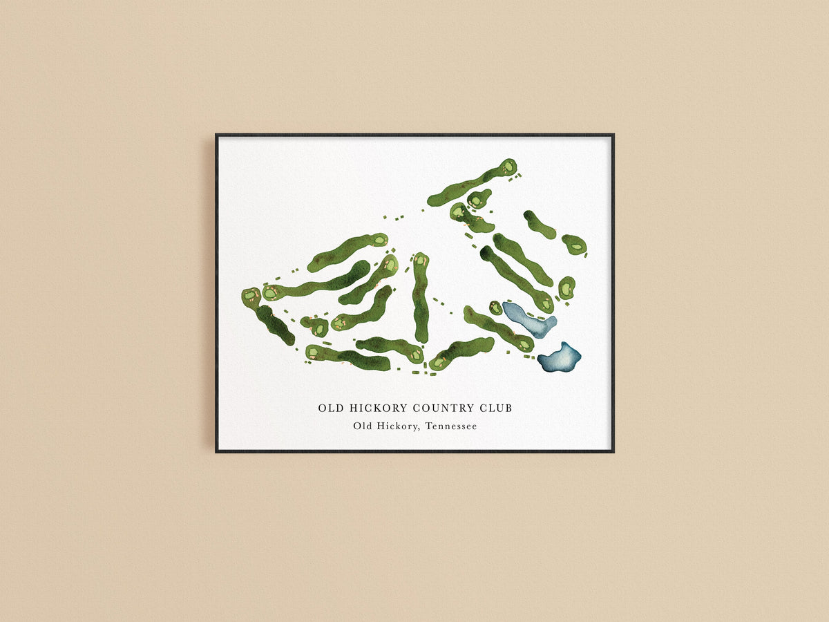 Old Hickory Country Club Golf Print