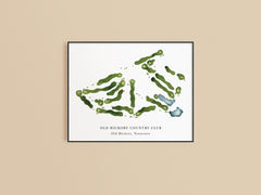 Old Hickory Country Club Golf Print