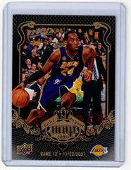 2008-09 Upper Deck MVP - Kobe Bryant MVP - Black Border #KB-12 Kobe Bryant