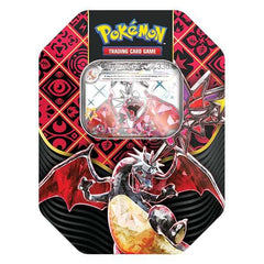 LRG Pokémon TCG: Scarlet & Violet 4.5 Paldean Fates Tin - Great Tusk/Iron Treads/Charizard