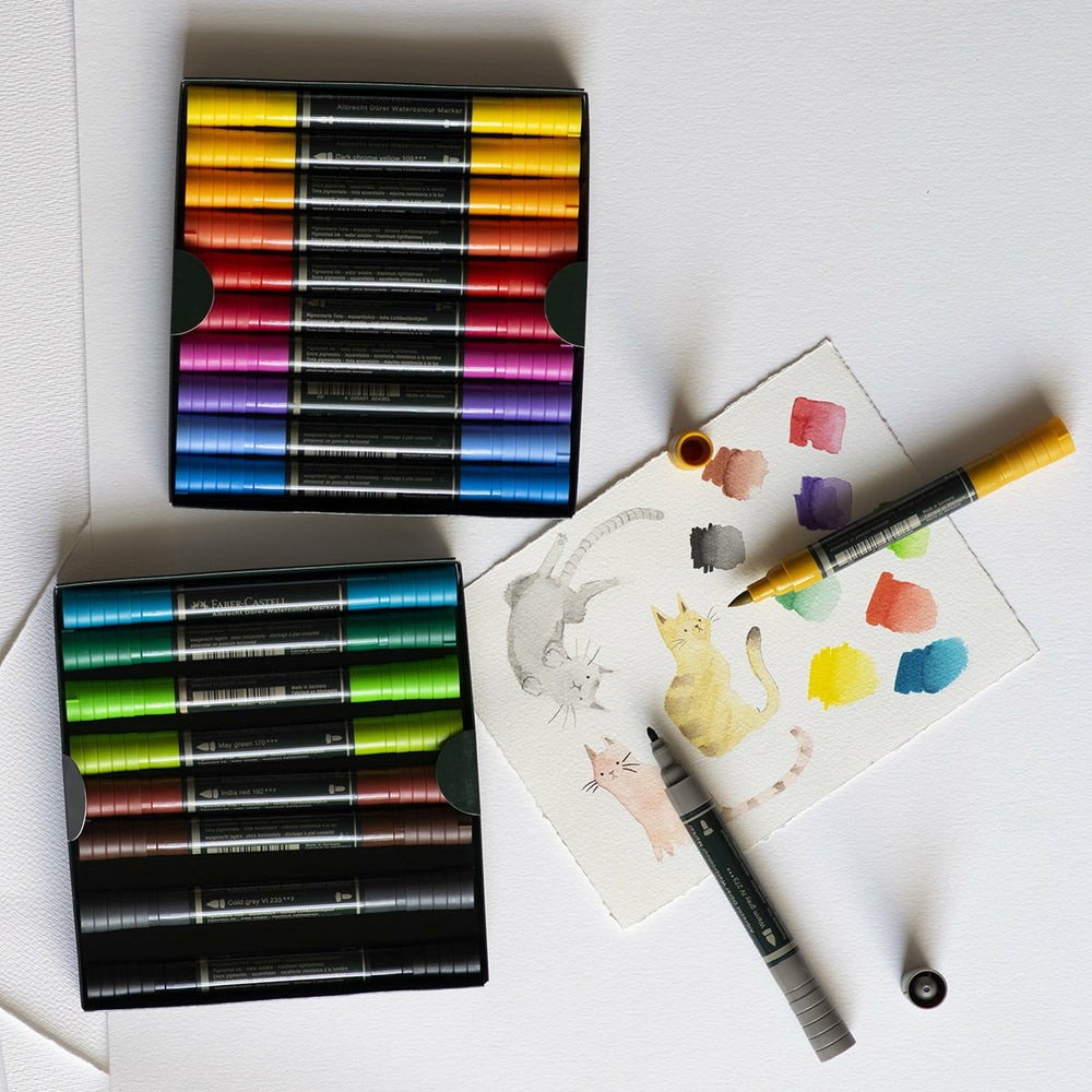 10er-Set Aquarellmarker Albrecht Dürer Faber Castell