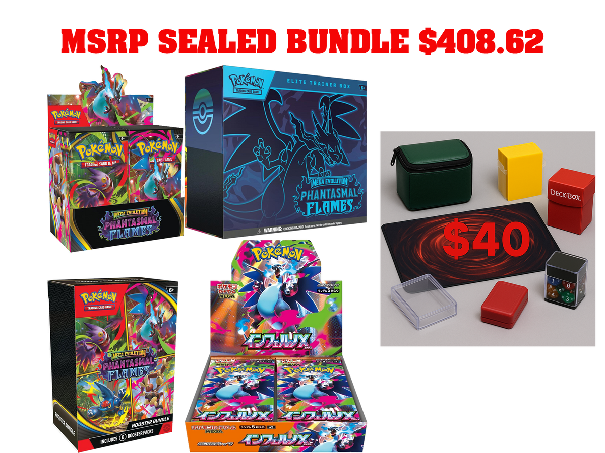 Pokemon TCG: Phantasmal Flames Sealed Bundle MSRP