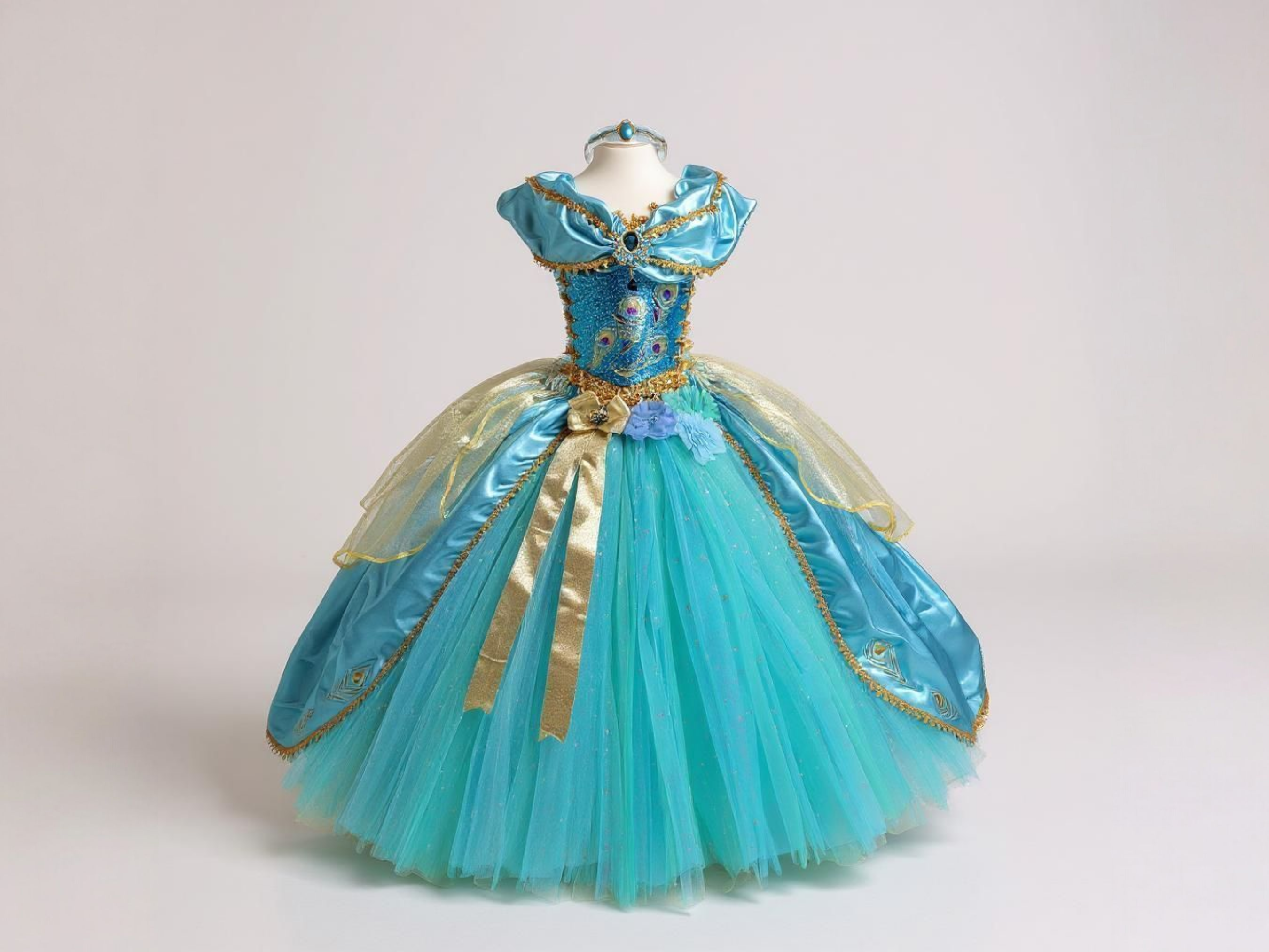 Disney Princess Deluxe Jasmine Aladdin Inspired Tutu Dress