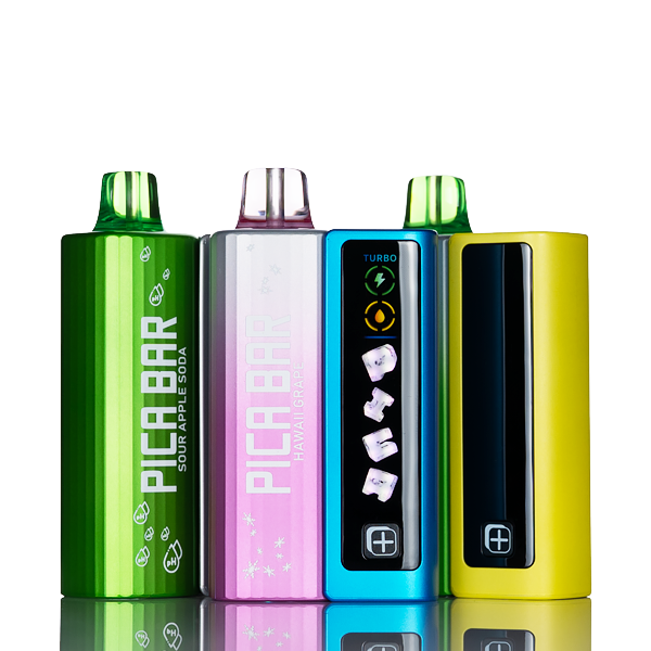 Pica Bar Tuning 30K Puffs Disposable Vape Kit, features a 1400mAh battery bank, a pre-filled 19mL pod, as well as ice or sour adjustment.