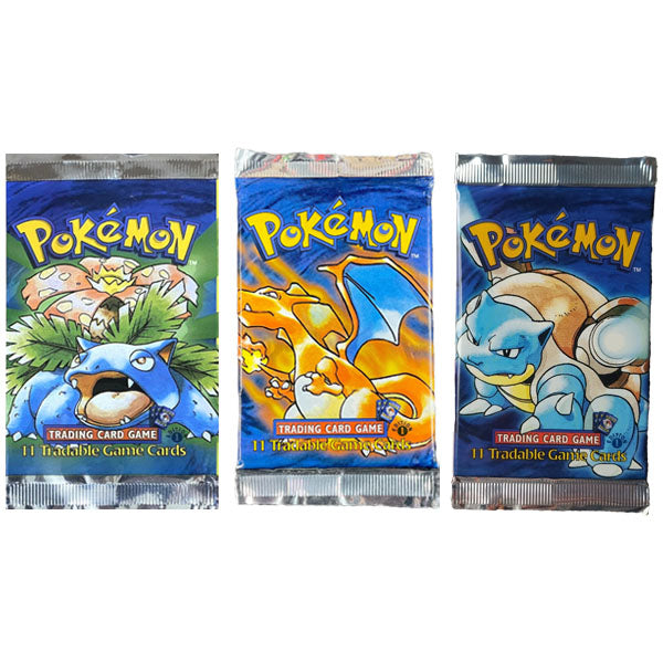 Pokémon Base Set Booster Packs - 1st Edition