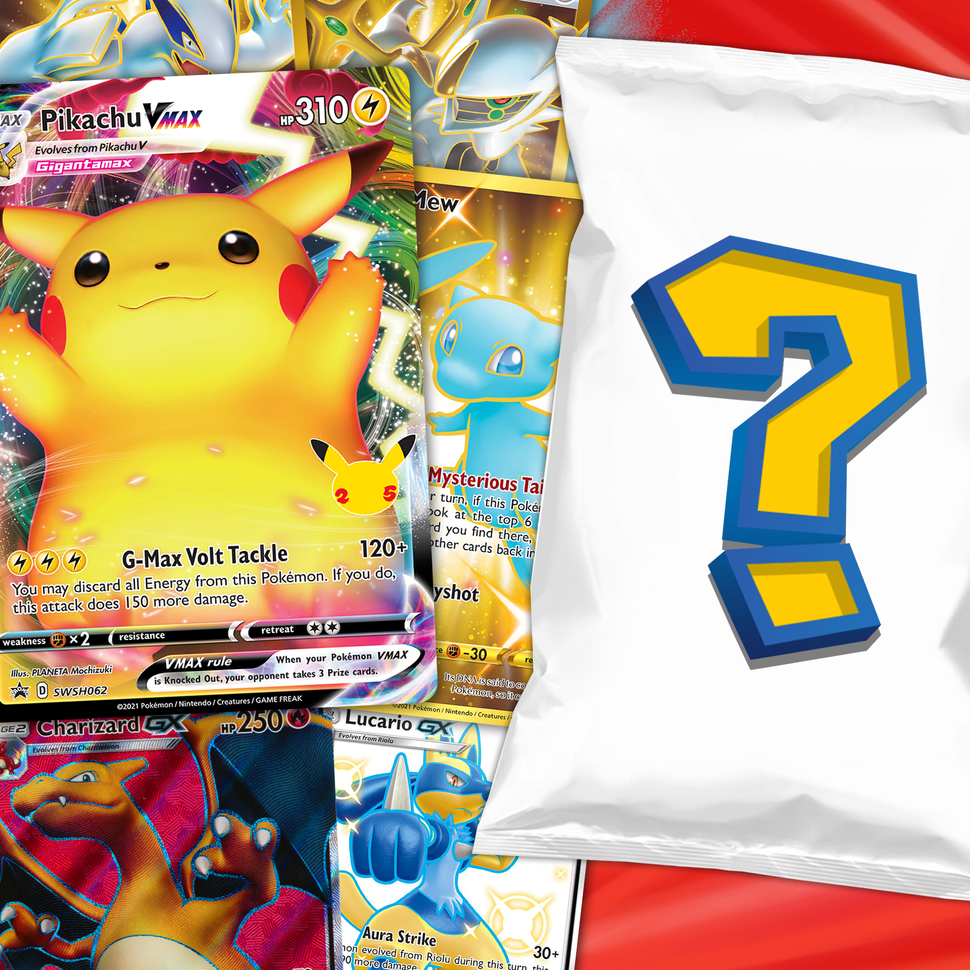Pokemon Cards FULL ART Mystery Pack