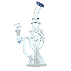Rock Glass Cyclone Flow 10” Recycler Dab Rig