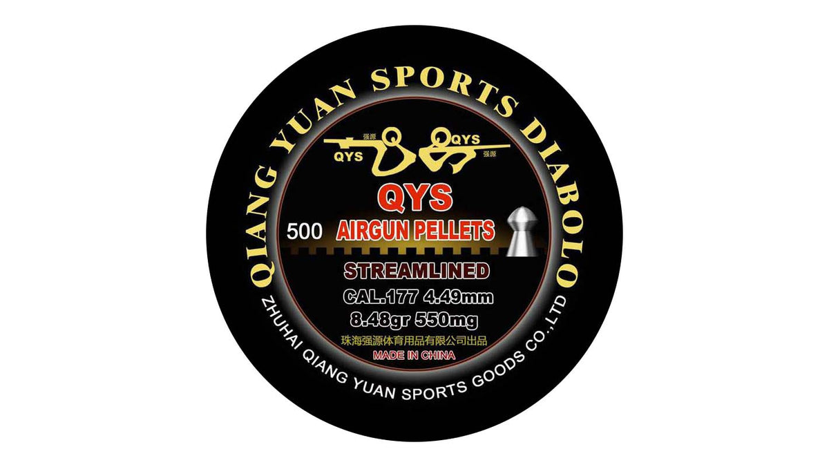 QYS Streamlined .177 8.48gr (500)