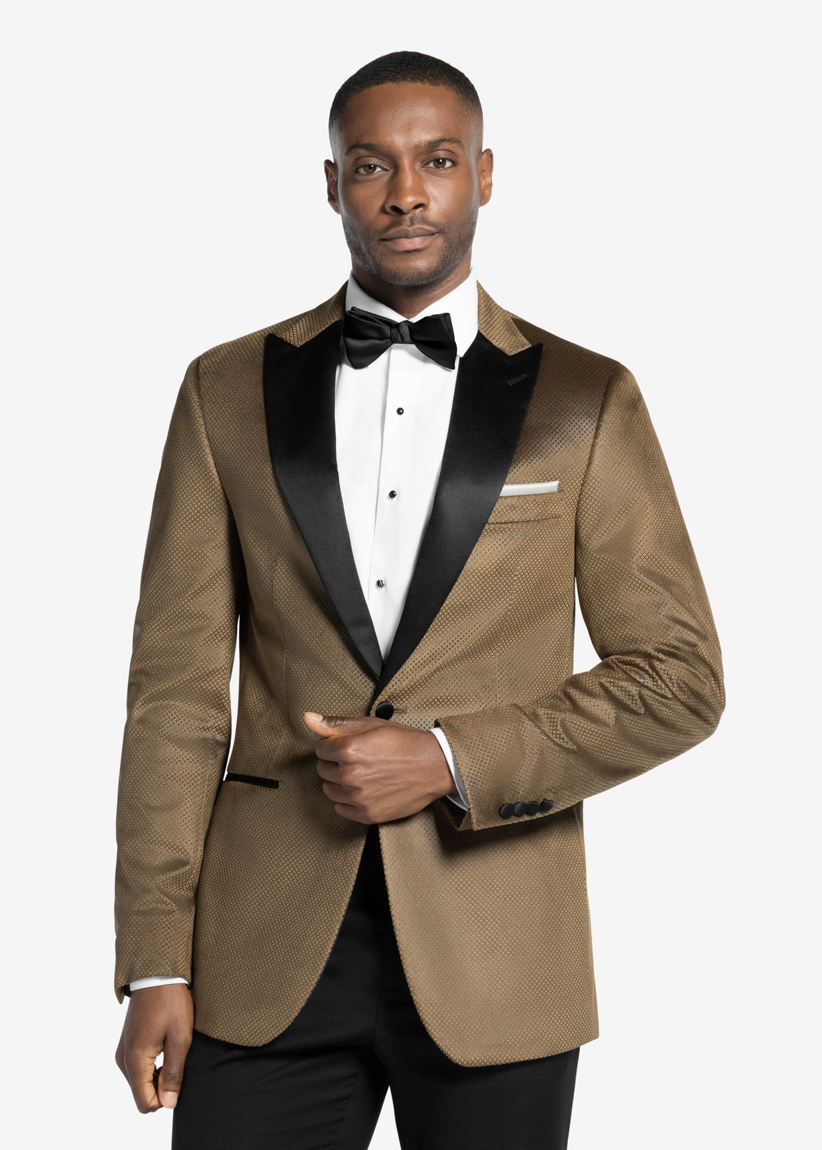 Gold Peak Velvet Tuxedo Jacket Regular