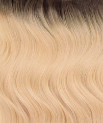 #Rooted Beach Ash Blonde Butterfly Genius Weft Hair Extensions (NEW)