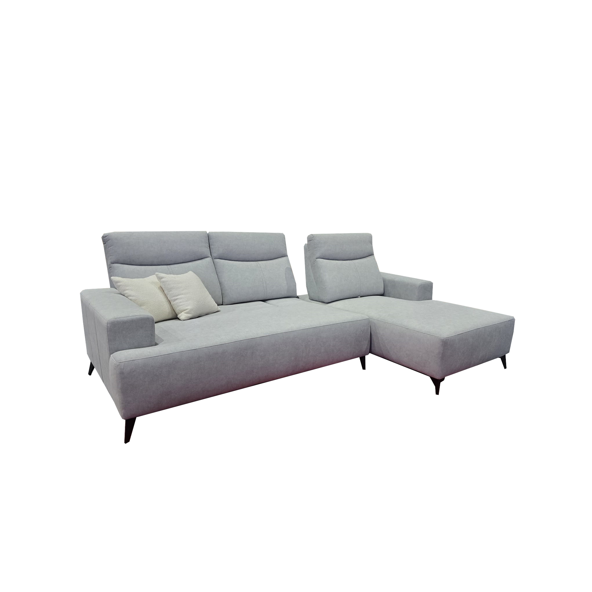 Ruby L-shaped Sofa, Water Resistant Fabric - Novena Furniture Singapore