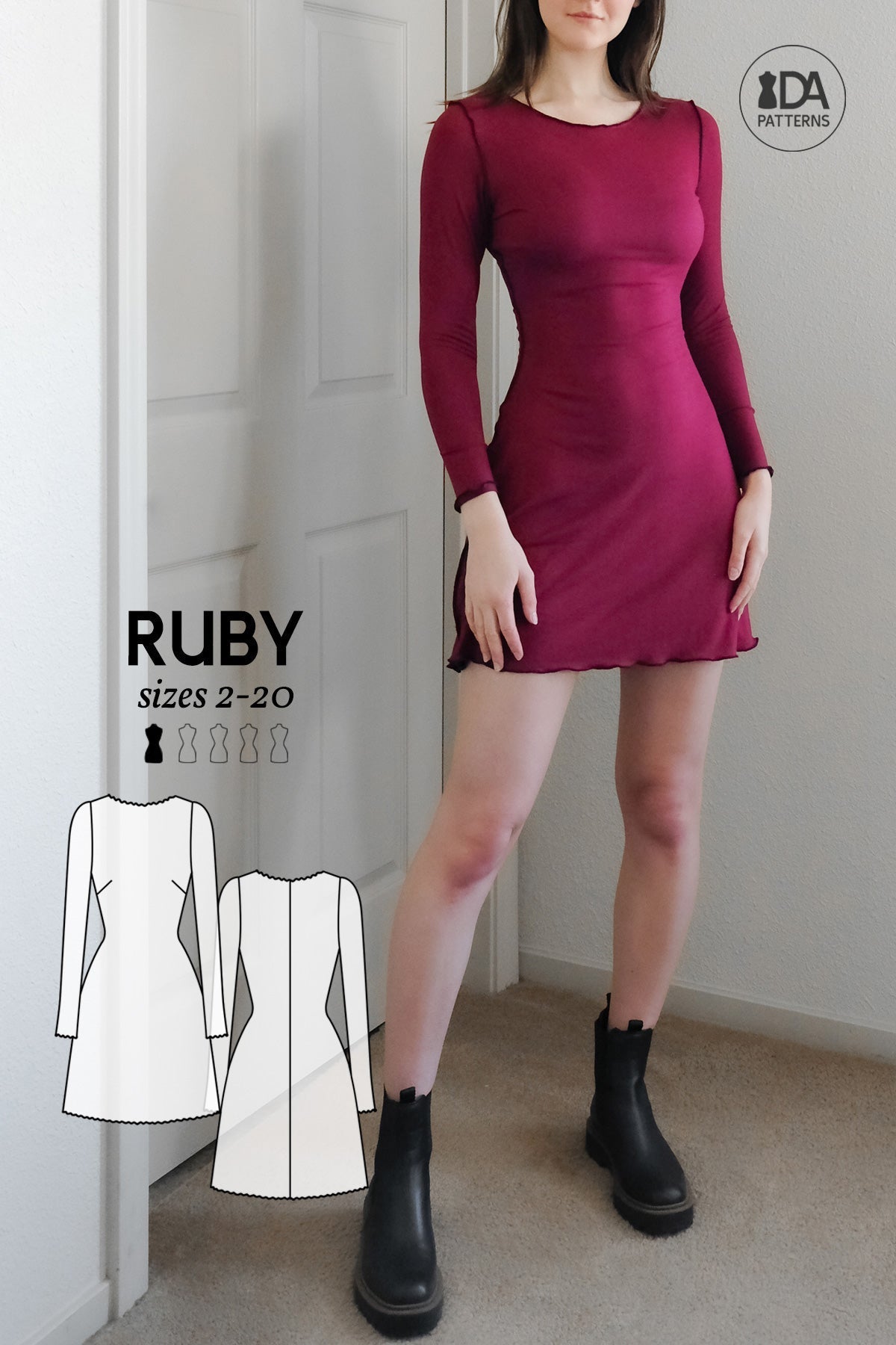 Ruby Dress PDF Pattern